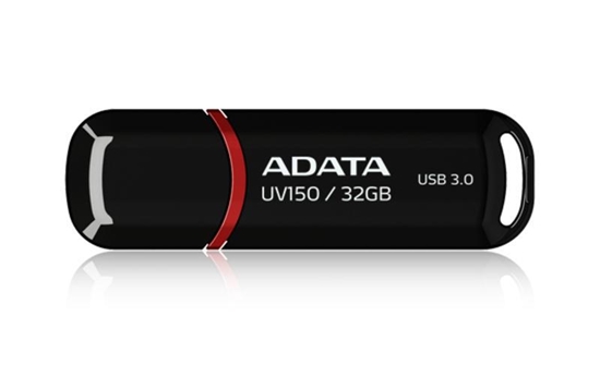 Picture of ADATA USB 3.2 UV150 black 32GB              AUV150-32G-RBK