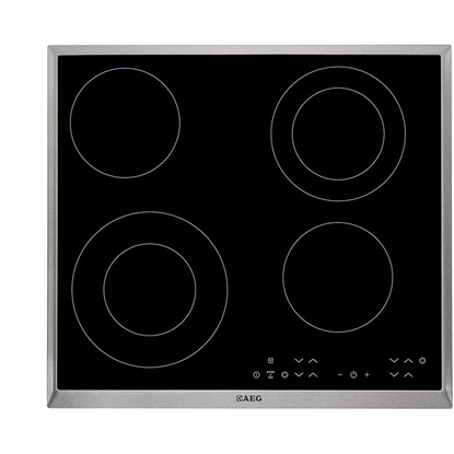 Attēls no AEG HK634021XB built-in Ceramic Black hob