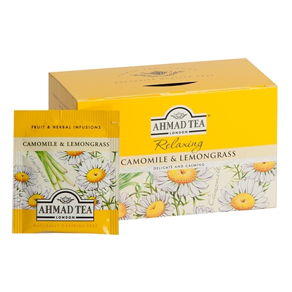 Изображение Tēja AHMAD Alu CAMOMILE & LEMONGRASS, 20 maisiņi x 1.5 g paciņā