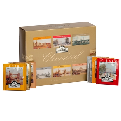 Изображение Tēju izlase AHMAD CLASSICAL SELECTION, 60 maisiņi x 2 g paciņā