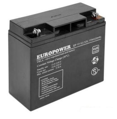 Picture of BATTERY 12V 17AH VRLA/EP17-12 EUROPOWER EMU