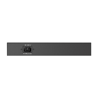 Attēls no D-Link DGS-1008MP network switch Unmanaged Gigabit Ethernet (10/100/1000) Power over Ethernet (PoE) 1U Black