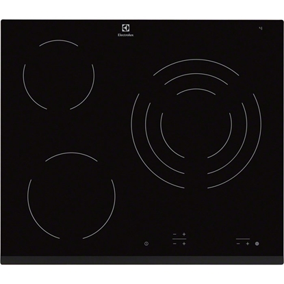 Изображение Electrolux EHF6232FOK built-in Zone induction hob Black hob