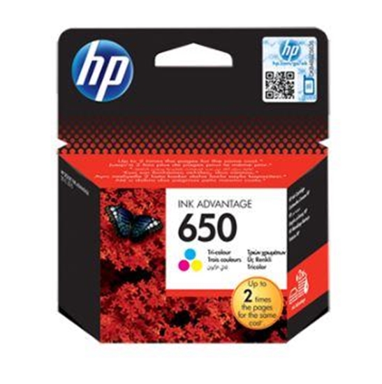 Изображение HP 650 Tri-color Ink Cartridge