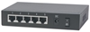 Picture of Intellinet 5-Port Gigabit Switch with PoE Passthrough, 4 x PSE PoE ports, 1 x PD PoE port, IEEE 802.3at/af Power-over-Ethernet (PoE+/PoE), IEEE 802.3az Energy Efficient Ethernet, Desktop