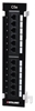 Picture of Intellinet Patch Panel, Cat5e, Wall-mount, UTP, 12-Port, Black