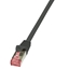 Picture of LogiLink CAT 6 Patchcord S/FTP PIMF Czarny 1M (CQ2033S)