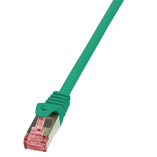 Picture of LogiLink CAT 6 Patchcord S/FTP PIMF Zielony 1M (CQ2035S)