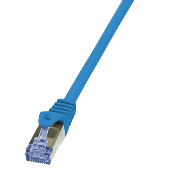 Picture of LogiLink Patchcord Cat.6A, S/FTP, PIMF, 2m, niebieski (CQ3056S)