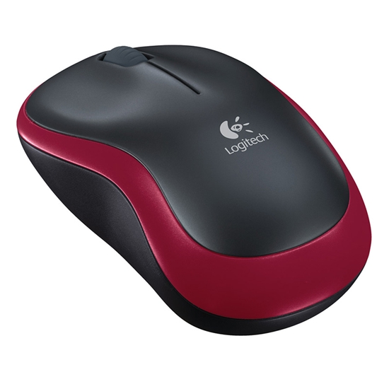 Picture of Bezvadu pele LOGITECH M185 (910-002240), sarkana