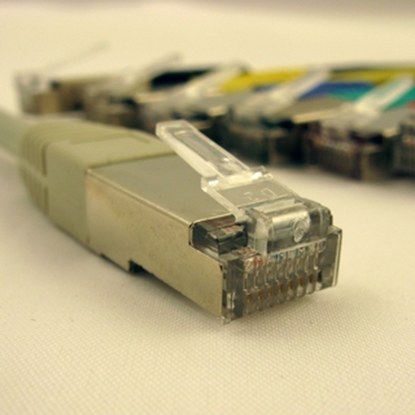 Picture of NetRack patch cord FTP cat.5e RJ45 5mb zalewany szary (BZPAT5F5E)