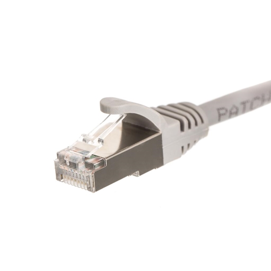 Picture of NetRack patchcord RJ45, kat. 6 FTP, 0,25m szary - BZPAT0256F