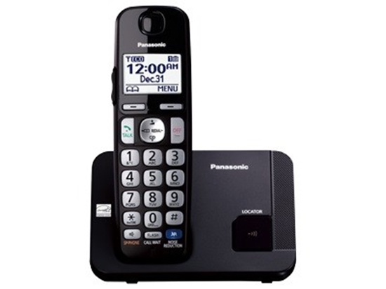 Изображение Telefon bezprzewodowy KX-TGC210 dect czarny