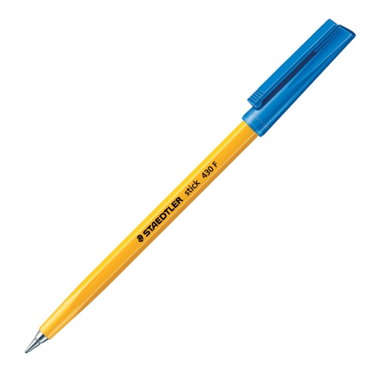 Изображение Lodīšu pildspalva STAEDTLER STICK 430F 0.7mm zila