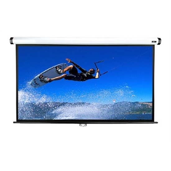 Picture of Elite Screens | Manual Series | M100XWH | Diagonal 100 " | 16:9 | Viewable screen width (W) 221 cm | White