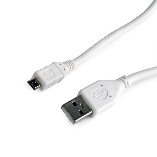 Picture of CABLE USB2 TO MICRO-USB 0.5M/CCP-MUSB2-AMBM-W-0.5M GEMBIRD