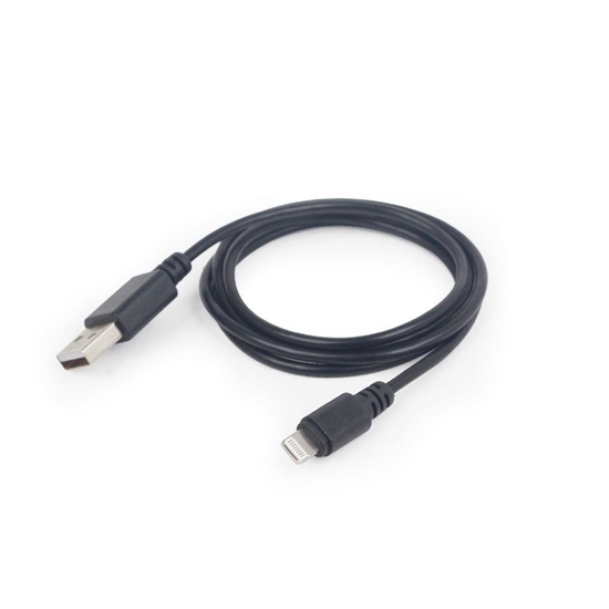 Picture of Kabelis Gembird USB Male - Apple Lightning Male 2m Black