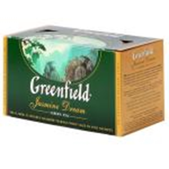 Изображение GREENFIELD Jasmine Dream zaļā tēja 25x2g