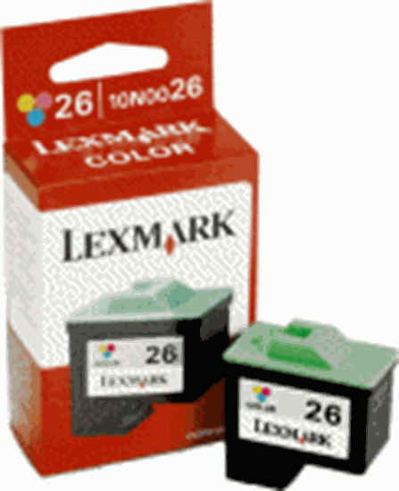 Изображение Kārtridžs Lexmark No.26 10N0026 krāsains