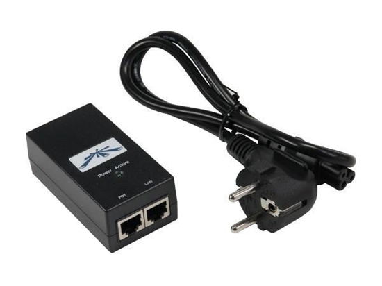 Picture of NET POE INJECTOR GBE/POE-48-24W-G UBIQUITI