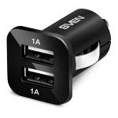 Attēls no Auto ladētājs USB C-103 melns SVEN