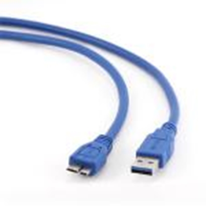 Изображение Kabelis USB 3.0 AM/Micro BM 1.8m.Cablexpert