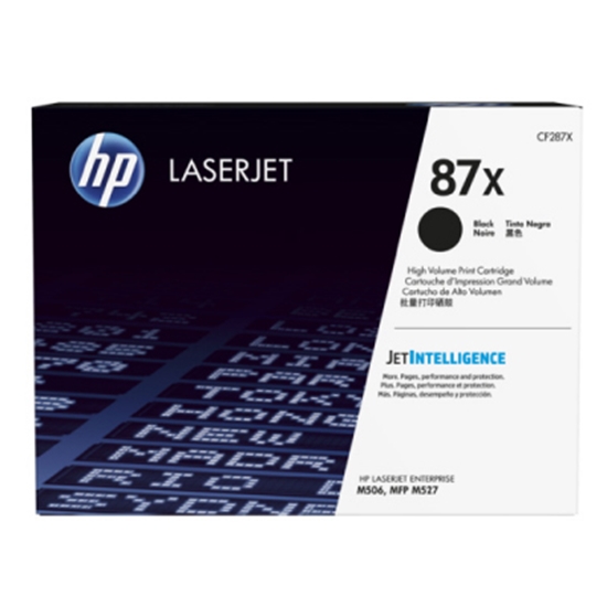 Picture of TONER BLACK 87X /M506 18K/CF287XC HP