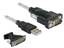 Attēls no Delock Adapter USB 2.0 > 1 x Serial DB9 + Adapter DB25