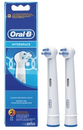 Attēls no Braun 853893 toothbrush head 2 pc(s) Blue, White