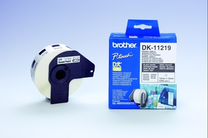 Picture of Brother DK-11219 Round Labels White