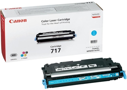 Attēls no Canon 717 toner cartridge 1 pc(s) Original Cyan