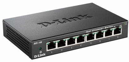 Attēls no D-Link DES-108 Black