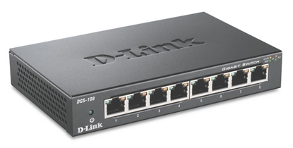 Attēls no D-Link DGS-108 Black