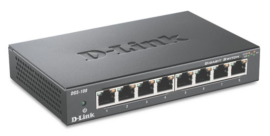 Picture of D-Link DGS-108 Black