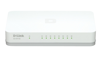 Picture of D-Link GO-SW-8G/E network switch Unmanaged Gigabit Ethernet (10/100/1000) White