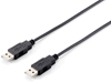 Picture of Equip USB 2.0 Type A Cable, 5.0m , Black