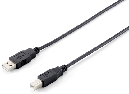 Изображение Equip USB 2.0 Type A to Type B Cable, 5.0m , Black