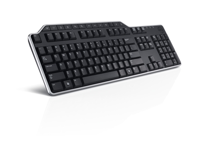 Attēls no Keyboard : US/Euro (QWERTY) Dell KB-522 Wired Business Multimedia USB KeyboardBlack (Kit)