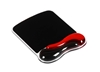 Picture of Kensington Duo Gel Mouse Pad with Integrated Wrist Support - Red/Black