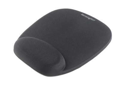 Picture of Kensington Foam Mouse Pad with Integrated Wrist Support - Black