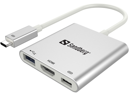 Attēls no Sandberg USB-C Mini Dock HDMI+USB