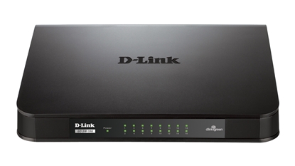 Picture of D-Link GO-SW-24G Unmanaged L2 Gigabit Ethernet (10/100/1000) 1U Black