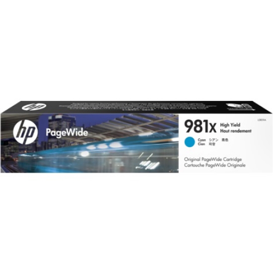 Изображение HP L0R09A PageWide ink cartridge cyan No. 981 X