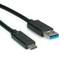 Attēls no VALUE USB 3.2 Gen 1 Cable, A-C, M/M, 1 m