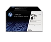 Изображение HP 05A 2-pack Black Original LaserJet Toner Cartridges