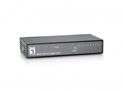 Attēls no LevelOne 8-Port Gigabit Ethernet Switch