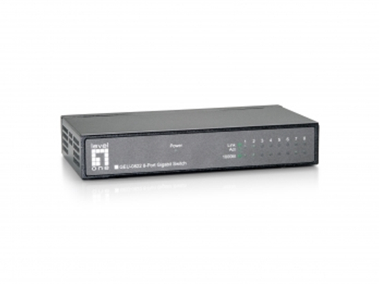 Picture of LevelOne 8-Port Gigabit Ethernet Switch