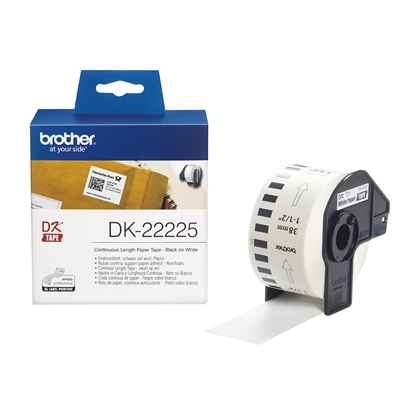 Attēls no Brother Continuous Paper Tape white, 30,48 m x 38 mm  DK-22225
