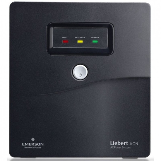 Picture of Vertiv Liebert ItON 1000VA 1000VA 4AC outlet(s) Compact Black uninterruptible power supply (UPS)