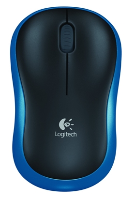 Attēls no Logitech Wireless Mouse M185 blue (910-002236)